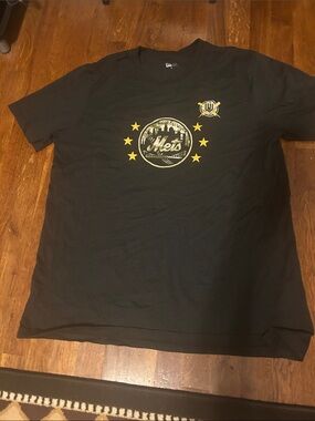 New Era NY Mets black Tee shirt